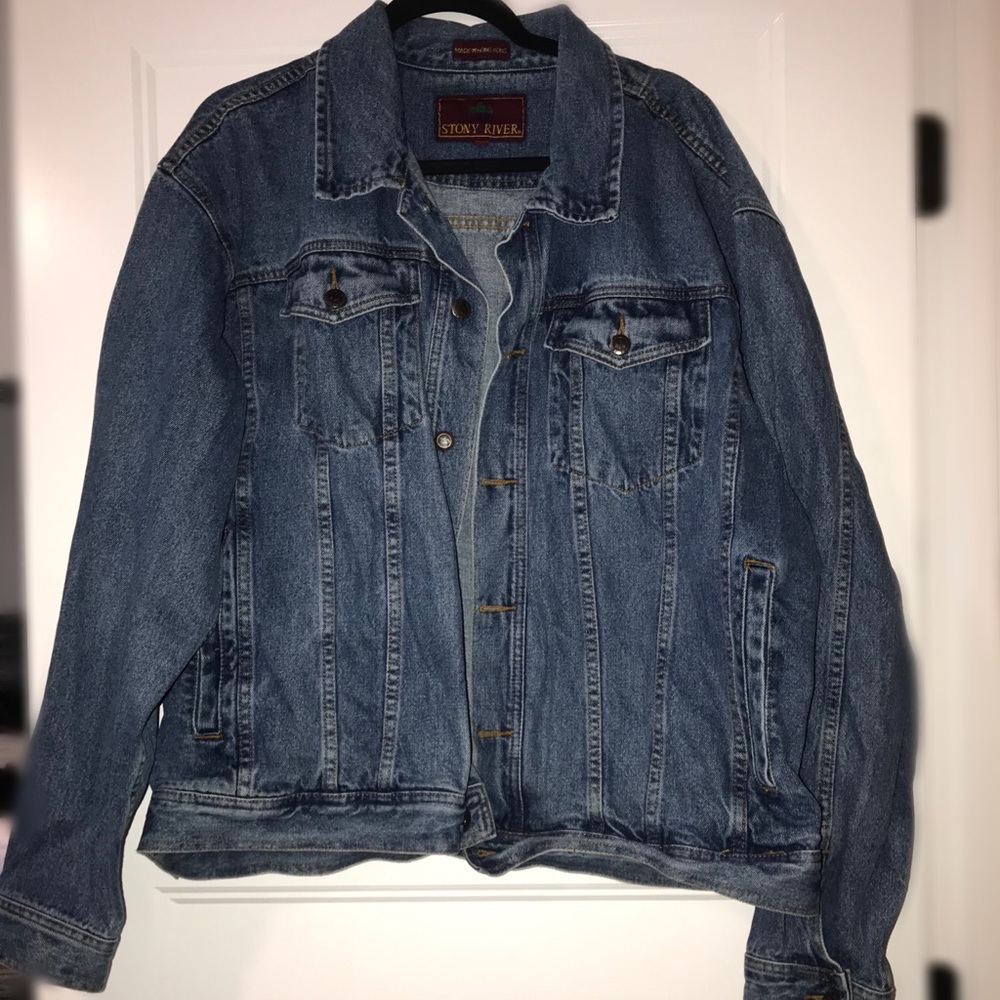 Comfiest oversized denim jacket